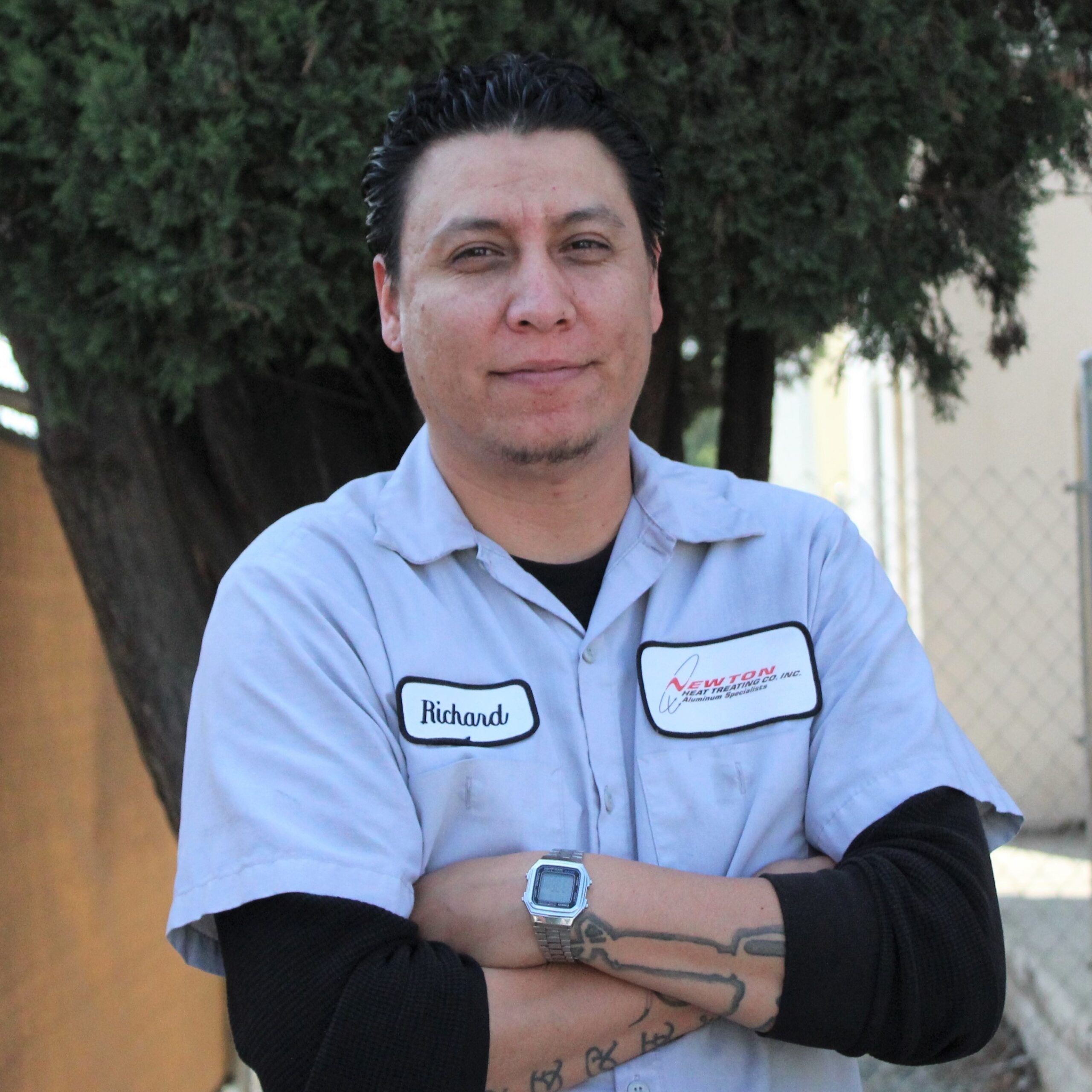Richard Perez, Quality Technician Pyrometry at Newton Heat Treating Co., Inc. Richard Perez, Quality Technician Pyrometry at Newton Heat Treating Co., Inc.
